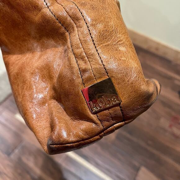 Kooba Drew Leather Geometric Handbag - Picture 7 of 8